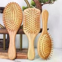 ราคา หวีไม้ 1 ชิ้น แปรงหวีผมมืออาชีพ เบาะไม้พายเพื่อสุขภาพ เหมาะสำหรับผมร่วง นวดและดูแลหนังศีรษะ หวีไม้ไผ่เพื่อสุขภาพ hot comb (1731105697876248968)