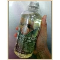 ราคา (450ml) น้ำมันมะกอก สำหรับผิวและผม ปราศจากน้ำหอม : Pure Natural Olive Oil Extract: Concentrated olive oil For body and hair #Aromatic Spa Olive Oil (1731760250474040266)