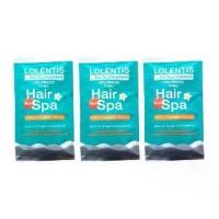ราคา (3 ซอง) Lolentis Hair Spa Treatment ลอเลนติส แฮร์ สปา ทรีทเม้นท์ 30 ml. ฟื้นฟูผมแห้งเสีย ทำสี ดัด ยืด ย้อม (1731320186855917540)