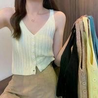 ราคา Grace&Chili 70107 เสื้อสายเดี่ยวไหมพรม เสื้อกล้าม ผ้าร่อง ไหมพรม ผ้านิ่มใส่สบาย Y2K ผู้หญิง Clothing (1729734376375618014)