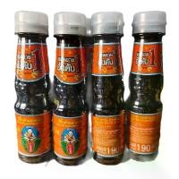 ราคา ตราเด็กสมบูรณ์ซีอิ๊วดำฉลากส้มขวดเล็กขนาด 190 กรัมบรรจุ 12 ขวด Dek Som Boon Black Soy sauce orange 12 btl (1731831508016334237)