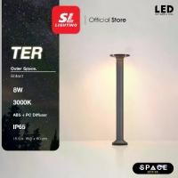 ราคา SL LIGHTING | Outer Space โคมไฟเสาสนาม Bollard LED 8W 3000K วัสดุ ABS รุ่น TER-01-8W30-WBK (1732140846847723318)