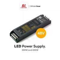 ราคา SL LIGHTING | LED POWER SUPPLY 48V หม้อแปลงสำหรับ MAGNETIC 48V - 200W, 400W (สำหรับติดตั้งนอกราง) (1731303042242348542)