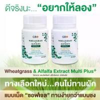 ราคา ** โปร 2 กระปุก 60 เม็ด ** ผักเม็ด Wheatgrass & Alfalfa Extract Multi Plus+ Q10 (1729861067527588032)
