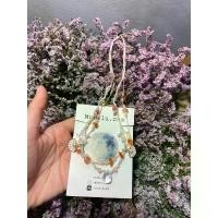 ราคา สร้อยคอเชือกเทียนถัก handmade (Vanilla sky) (1732290898731238607)