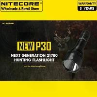 ราคา ไฟฉายล่าสัตว์ NITECORE P30 LED, Ultra Long Throw, 21700 แบตเตอรี่, 618m, ใหม่ (1731653175914694042)