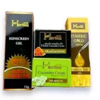 ราคา ครีมขมิ้นเฮิร์บ เซรั่มขมิ้น เฮอร์เบิล Turmeric Gold Serum Herbal 10 ml. กันแดด / เซรั่มขมิ้นทองคำ ครีมขมิ้นเฮิร์บ ขนาด 5 กรัม (1729656249418680875)