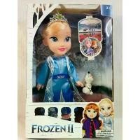 ราคา FROZEN II ตุ๊กตาเจ้าหญิงเอลซ่าสวมมงกุฏเจ้าหญิง ตุ๊กตาเจ้าหญิงหิมะ เจ้าหญิงโฟรเซ่นภาคสอง ตุ๊กตาเจ้าหญิงดิสนีย์ (1732267127750756311)
