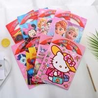ราคา สมุดระบายสีสติกเกอร์เด็ก Disney Frozen ของขวัญสำหรับเด็ก เหมาะสำหรับของขวัญวันเกิด (1732233317956421286)