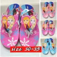 ราคา [COD] รองเท้าแตะเด็ก เอลซ่าFrozen แบบหูหนีบ รองเท้าแตะลำลองเด็กผู้หญิง Size:25-35 (1731816556351948156)