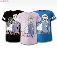 ราคา Disney เสื้อยืดคอกลม เสื้อคอกลม ผ้าคอตตอนสแปนเด็กซ์ ลายโฟรสเซ่น Frozen จาก NADreams เนื้อผ้าเกรดดี นุ่มมาก (1730199071574100798)