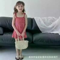ราคา ชุดฤดูร้อนสำหรับเด็ก, ลายตาราง, สายผูก, ชุดเดรส, เหมาะสำหรับวันหยุดและชายหาด, คอลเลกชัน 2025 กางเกง ดีเซล เด็ก เจน แซ่บ เสื้อ ยืด เด็ก ผู้ หญิง ยกโหล blackpink elsa frozen dress เดรสเด็ก (173199332015