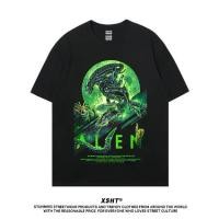 ราคา เสื้อยืด Xenomorph สีเขียวเอเลี่ยน พร้อมจัดส่ง สีดำ XSHT plain lacroix (1732341885669639618)