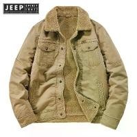 ราคา เสื้อแจ็คเก็ตขนแกะฤดูหนาว สำหรับผู้ชาย Jeep Spirit ให้ความอบอุ่นและกันลม Clothing Man (1731491949212568159)