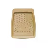 ราคา LEOMAX ถาดปูพื้นรถยนต์ พรมปูพื้นรถยนต์ PVC รุ่น Spirit ไลอ้อน สำหรับด้านหน้า สีครีม 1 ชิ้น (1731042262017935410)