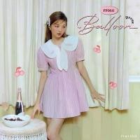 ราคา FLAT2112 FF0611 : BALLOON DRESS เดรสผูกโบว์ เดรสสั้น ชุดออกงาน (1730031836575664697)