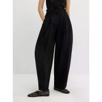 ราคา [Pomelo] กางเกงขายาวทรงบอลลูน / Pleated Balloon Trousers (1731528501156481115)