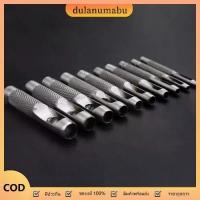 ราคา dulanumabu 12Pcs ชุดเหล็กปั๊มรู ชุดเหล็กตอกประเก็น 12 ตัวชุด เจาะเข็มขัด หมัดกลวง ชุดที่เปิดรู Hole Opener (1732205028337092066)