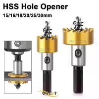 ราคา เครื่องยิงฟันเลื่อย VICT, เลื่อยเจาะรูวงกลม 15-30 มม., เหล็กความเร็วสูง HSS Hole Opener ตัดโลหะสแตนเลสเหล็กและไม้ (1732251918043285103)