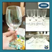 ราคา IKEA *พร้อมส่ง* แก้วไวน์ แก้วแชมเปญ ไวน์แดง ไวน์ขาว wine glass (1729614823873350436)