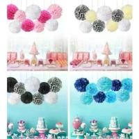 ราคา Pom Pom Paper Flower Decoration Party Backdrop พู่ดอกไม้กระดาษ พู่ ปอมปอม ของตกแต่ง DIY ปาร์ตี้ วันเกิด (1732147128548624990)