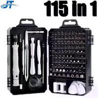 ราคา JT3 ชุดไขควง 115 ใน 1 ไขควงอเนกประสงค์ เครื่องมือช่าง ชุดเครื่องมืออิเล็กทรอนิกส์ MINI Precision screwdriver ไขควงสำหรับงานซ่อมจุกจิก อุปกรณ์ซ่อม โทรศัพท์ นาฬิกา คอมพิวเตอร์ (1730679354904775577)