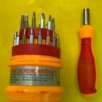 ราคา ไขควง เซต 31 ชิ้น ScrewDriver Set 31 Pieces in 1 ชุดพกพา เครื่องมือช่าง ไขควงพกพา (1729480439511812577)