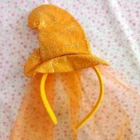 ราคา ที่คาดผมเด็ก (Headband) สีเหลือง แต่งหมวกแม่มดพร้อมผ้าคลุม (1732069159104383957)