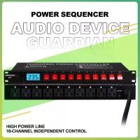 ราคา ปลั๊กไฟเครื่องเสียง ปลั๊กไฟติดแร็ค power sequencer MIXER AUDIO amplifier (1732344834258863806)