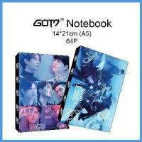 ราคา สมุดโน้ต Notebook KPOP พิมพ์สีทั้งเล่ม ขนาด A5(14×21cm) หนา128 หน้า บก GOT7 MARK JACKSON JB BAMBAM Planner Diary สมุดไดอารี่ แพลนเนอร์ (1729602662223546406)