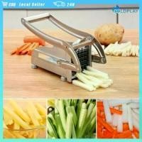 ราคา ที่หั่นมันฝรั่ง เครื่องทำเฟรนฟราย เครื่องตัดมันฝรั่งสแตนเลส French Fries หั่นผักผลไม้ ร้านอยู่กรุงเทพ (1730892173721307838)