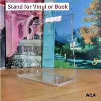 ราคา ที่วางแผ่นไวนิล ที่วางหนังสือ ขาตั้งไวนิลอะคริลิค ขาตั้งหนังสืออะคริลิค Stand for Vinyl or Book (1732136251881785244)