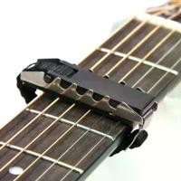 ราคา Ukulele Capo, เกียร์กีต้าร์อะคูสติค, สีเงินกับสีดำ, Capo สำหรับกีต้าร์, อุปกรณ์กีต้าร์ (1731966342243256273)