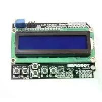 ราคา Arduino LCD 1602 KeyPad Shield จอแสดงผล LCD ขนาด 16 ตัวอักษร 2 บรรทัด พร้อมปุ่มกด จัดส่งฟรี กทม (1732284572566717660)