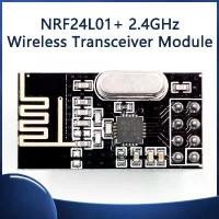 ราคา NRF24L01 เครื่องรับส่งสัญญาณไร้สาย, NRF24L01 + โมดูลเสาอากาศ 2.4GHz, รุ่นอัพเกรด, ใช้สำหรับไมโครคอนโทรลเลอร์ของชุด DIY Arduino (1731659255542942096)