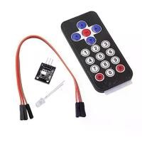 ราคา Infrared Remote Control Kit for Arduino ชุดรีโมดควบคุมอินฟาเรด (ดำ) (1730249350975162697)