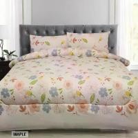 ราคา MIDORI Tempo ผ้าปูที่นอน ชุดเครื่องนอน ชุดผ้าปู 6 ฟุต 5 ฟุต 3.5 ฟุต ลาย Maple (1729429881520491284)