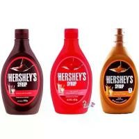 ราคา Hershey's Syrup (4 รส) เฮอร์ชีส์ ไซรัป Chocolate Strawberry Caramel Hershey Special Dark คาราเมลไซรัป (1729681352456178620)