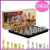ราคา ชุดหมากรุกเดินทางระหว่างประเทศ, แม่เหล็กพับได้, เกมกระดาน, คุณภาพระดับพรีเมียม, Papan Catur Lipat เกม บันได งู บอร์ดเกม muffin time (1732059283442926906)