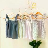 ราคา MUFFIN TOP พร้อมส่งด่วน! ส่งไว! สายเดี่ยวผูกไหล่เกาะอก ผูกไหล่จั้มอก สายเดี่ยวสม็อค สายเดี่ยวน้ำเงินฟ้า ลายทาง มีบริการเก็บปลายทาง Women ผู้หญิง Clothing เสื้อ สีเทา ชมพู (1731435073790446000)