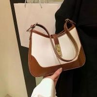 ราคา wardrobe 9673 กระเป๋าสะพายข้าง ทรงโฮโบ แฟชั่นกระเป๋าสะพายไหล่ (หลากสี) COD (1731790478978745959)