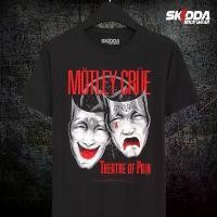 ราคา เสื้อยืดวงร็อค MOTLEY CRUE Theater of Pain - เสื้อยืดวินเทจ NSA สีดำพรีเมียมสำหรับผู้ชาย (1731991157640365694)