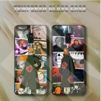 ราคา เคสโทรศัพท์, เคสสำหรับ SAMSUNG GALAXY A8 A6 Plus 2018 A600, การออกแบบการ์ตูน NARUTO Uchiha Sasuke Itachi Orochimaru Pain Obito, ฝาหลังกระจกกันกระแทกและกันกระแทก, เหมาะสำหรับอุปกรณ์ป้องกัน (17300307607