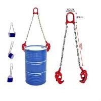 ราคา UEmporium-ชุดโซ่ตะขอยกถัง 200 ลิตร ตะขอยกถัง 1 ตัน ชุดโซ่ยกของ 1 TON (ชุดโซ่ 2เส้น ) ชุดโซ่ยกถัง รับน้ำหนัก 1 ตัน Drum Lifter โซ่ยกถัง โซ่ลาก (1731111942776260828)