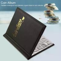 ราคา 【ราคาถูกสุด】 มาใหม่ล่าสุดออกแบบ 250 Pockets 10 Pages World Coin เก็บอัลบั้มโฟลเดอร์เงินที่เก็บรวบรวม Coin Collecting Book Book (1730276749254035825)