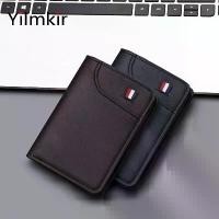 ราคา กระเป๋าสตางค์ธุรกิจสำหรับผู้ชาย ความจุมาก ทันสมัย เป็นที่นิยม มัลติฟังก์ชั่น ดีไซน์เรียบง่าย พร้อมที่ใส่บัตรเครดิตหลายใบ กระเป๋าใส่เหรียญสำหรับผู้ชาย กระเป๋า ยาง ไหมพรม ใส่ เหรียญ 10 20 coin pin (1732