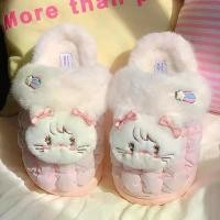 ราคา พร้อมส่ง รองเท้า Mousse ตัวการ์ตูนสุดน่ารัก สลิปเปอร์ขนนุ่ม รองเท้าใส่ในบ้าน รองเท้าน่ารัก สไตล์เกาหลี 49071 (1732106195027461292)