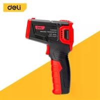 ราคา [จัดส่งทันที] Deli เครื่องวัดอุณหภูมิอินฟราเรด เครื่องวัดอุณหภูมิเลเซอร์ วัดอุณหภูมิ เลเซอร์อินฟราเรด แบบไม่สัมผัส หน้าจอดิจิตอล Infrared Thermometer (1732249281581779264)