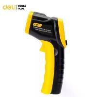 ราคา Deli ปืนวัดอุณหภูมิ เครื่องวัดอุณหภูมิเลเซอร์ หน้าจอดิจิตอล วัดไข้ แบบไม่สัมผัส ตรวจจับแม่นยำ Infrared Thermometer ขายร้อน (1731707767103194686)