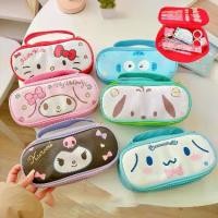 ราคา กล่องดินสอ ลายการ์ตูน HelloKitty Sanrio Cinnamon Kuromi กล่องดินสอนักเรียน ความจุมาก กระเป๋าเก็บเครื่องเขียน (1731785300548551794)